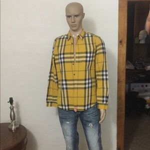 Authentic Burberry button up shirt